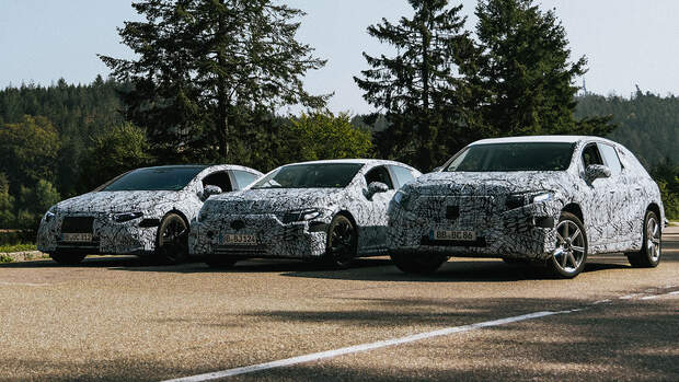 Mercedes EQS SUV Erlkönig