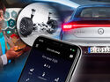 Mercedes EQS me App Hinterachslenkung Abo Extra