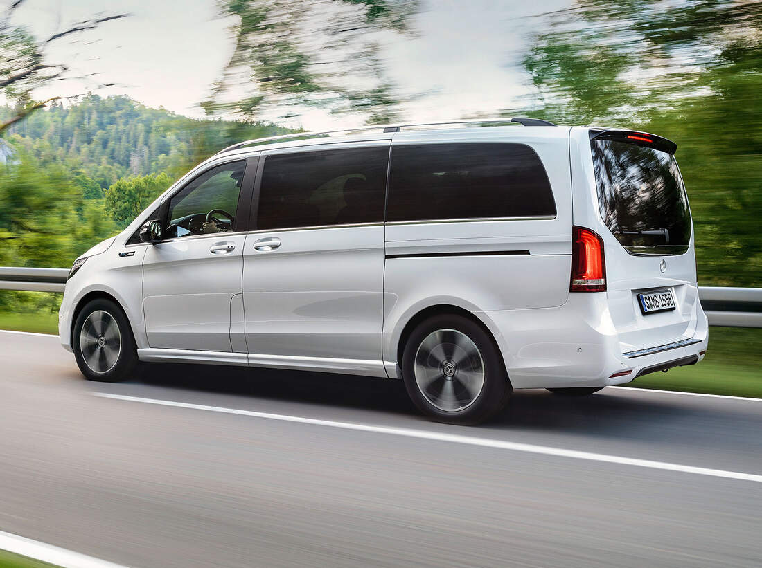 Mercedes Eqv Weltpremiere Luxus Van Mit Elektroantrieb Auto Motor