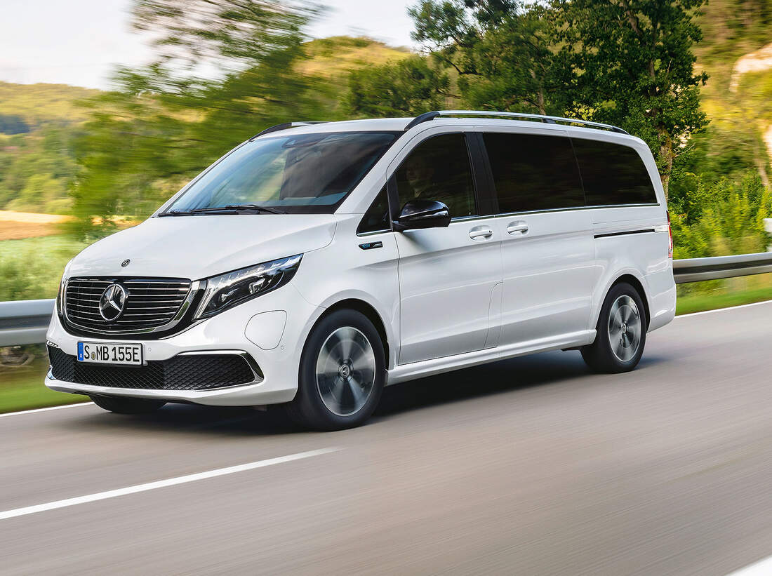 Mercedes Eqv Weltpremiere Luxus Van Mit Elektroantrieb Auto Motor