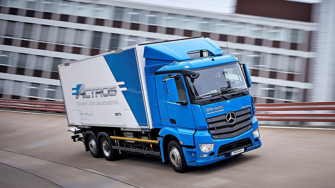 Mercedes Elektro-Trucks Lkw