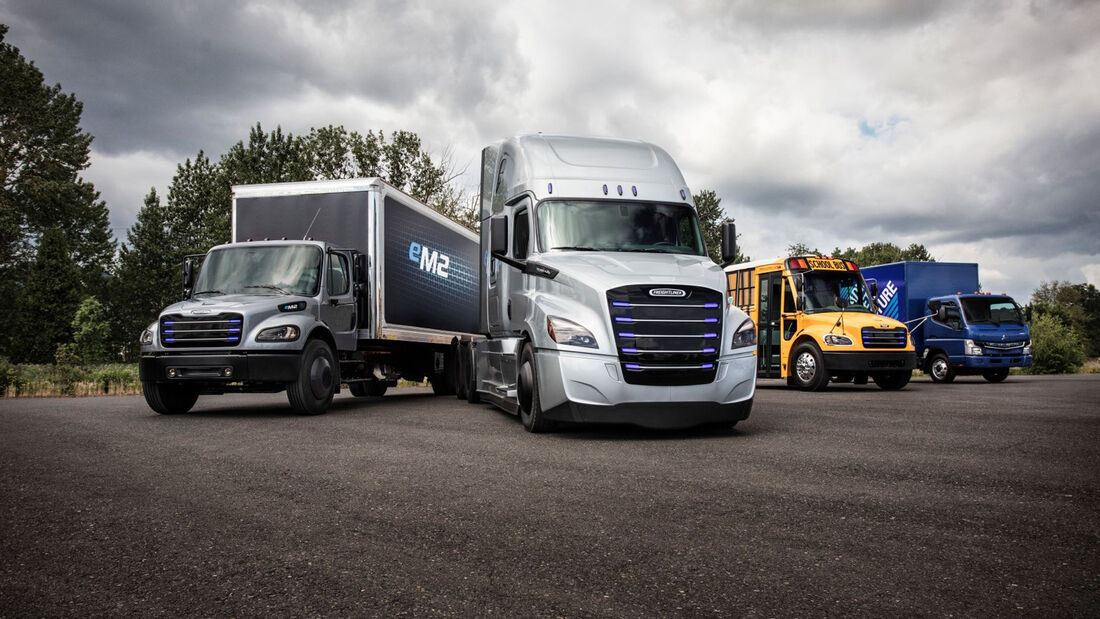 Mercedes Elektro-Trucks Lkw