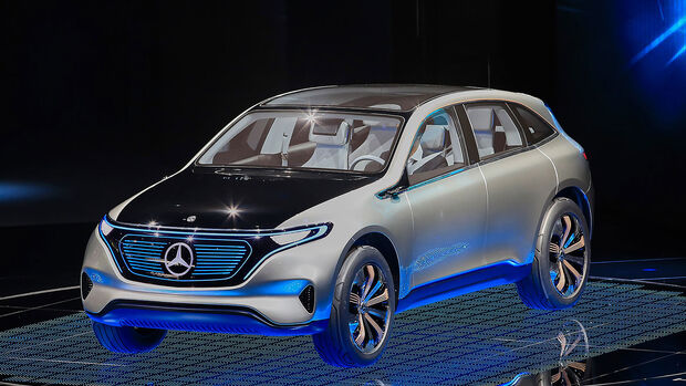 Mercedes Elektroauto SUV Paris Teaser