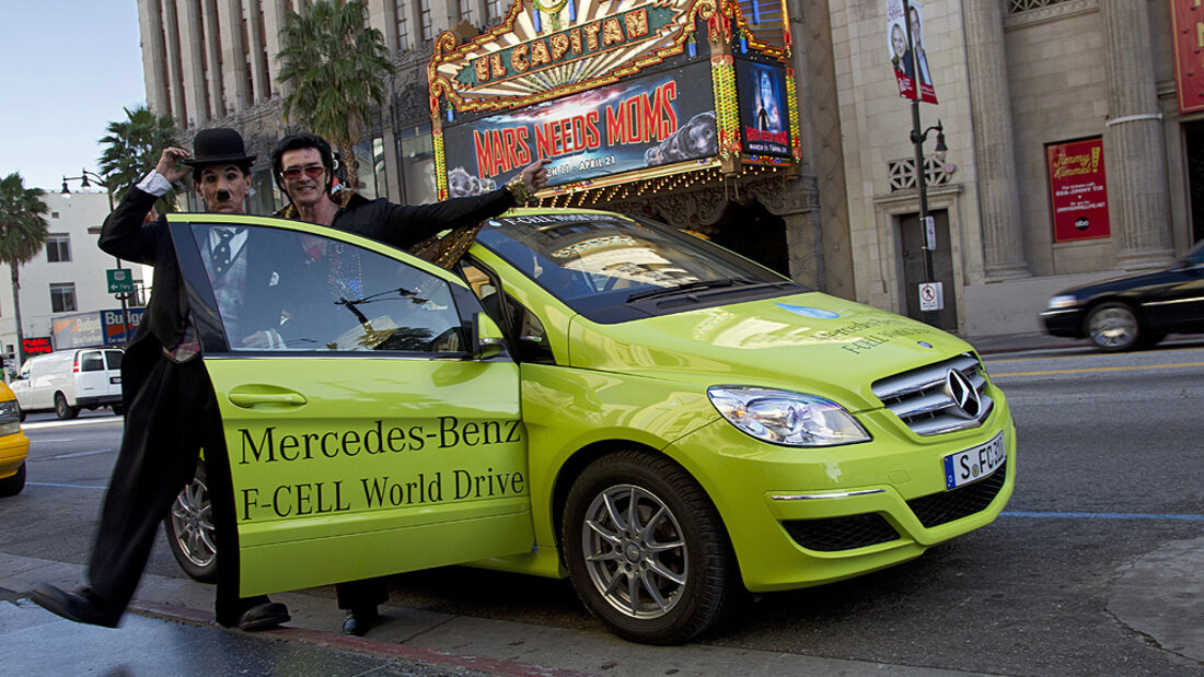 Mercedes F-Cell World Drive, 20. Etappe, Los Angeles, Californien