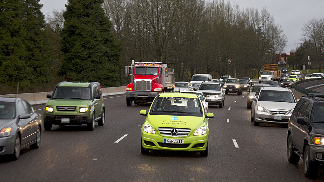 Mercedes F-Cell World Drive, 26. Etappe, Salem-Seattle