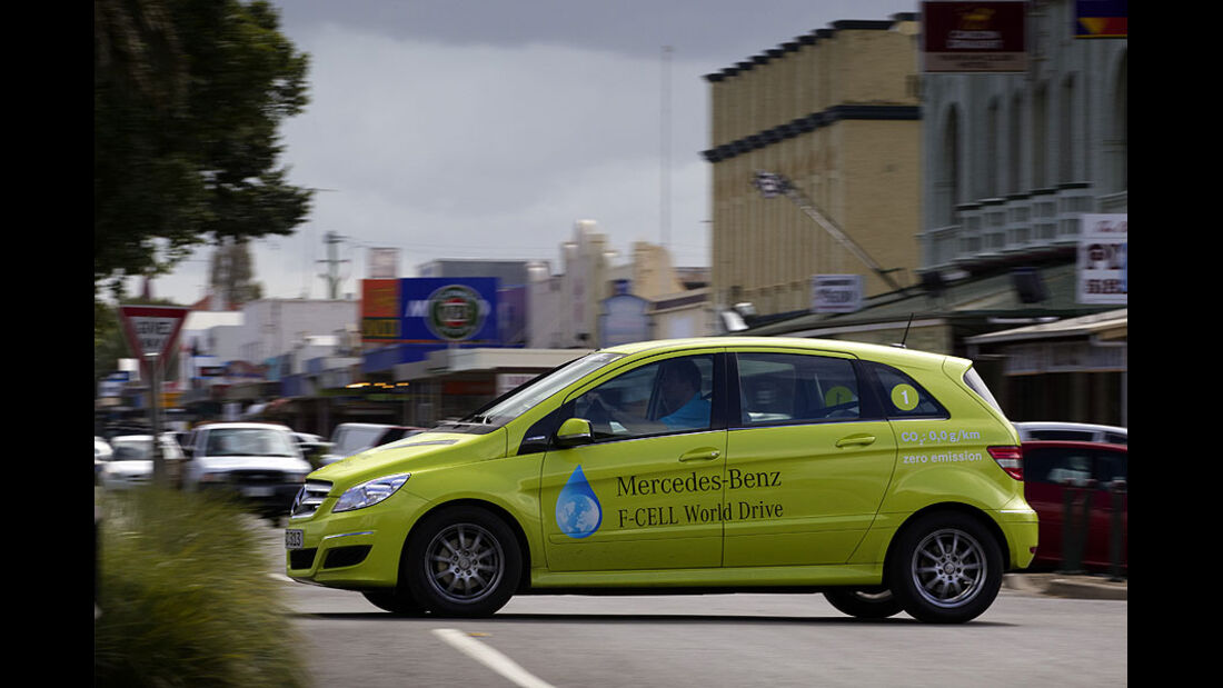 Mercedes F-Cell World Drive, 30. Etappe, Australien Lakes Entrance - Melbourne