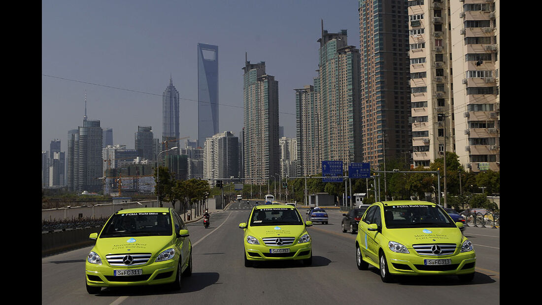 Mercedes F-Cell World Drive, 39. Etappe, China, Shanghai - Huaian