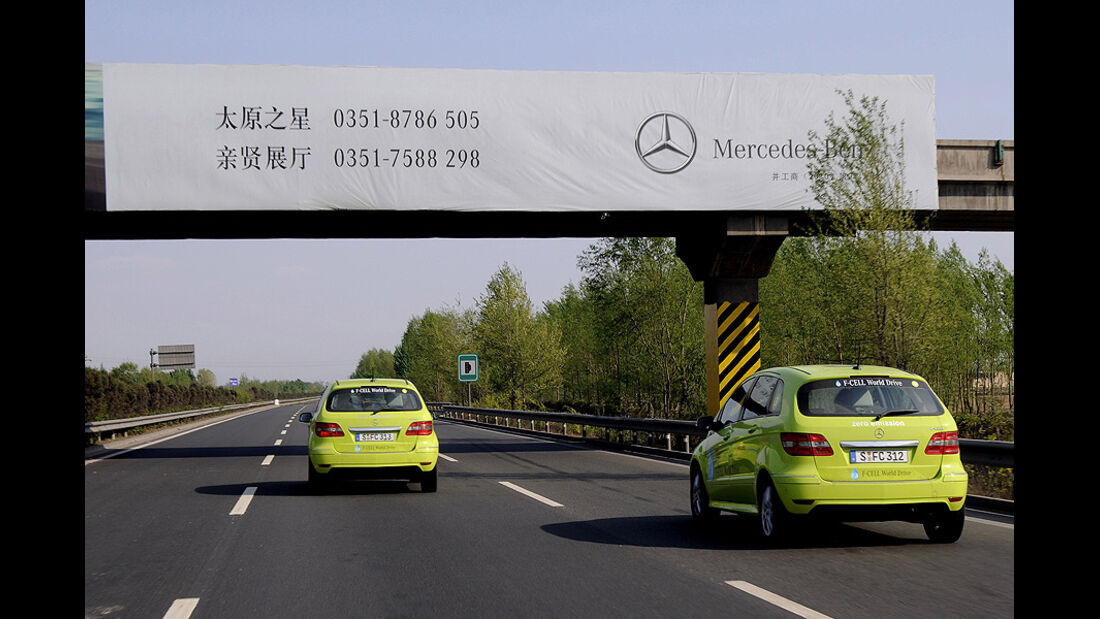 Mercedes F-Cell World Drive, 43. Etappe, Datong-Lingshi