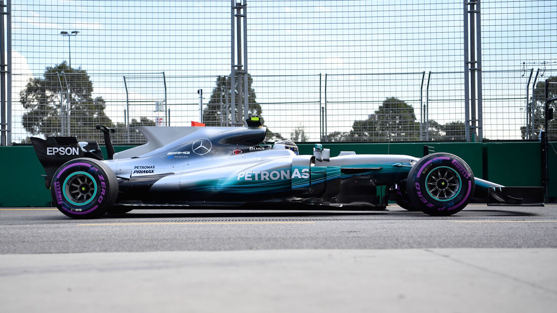 Mercedes - F1-Abmessungen - 07/2017