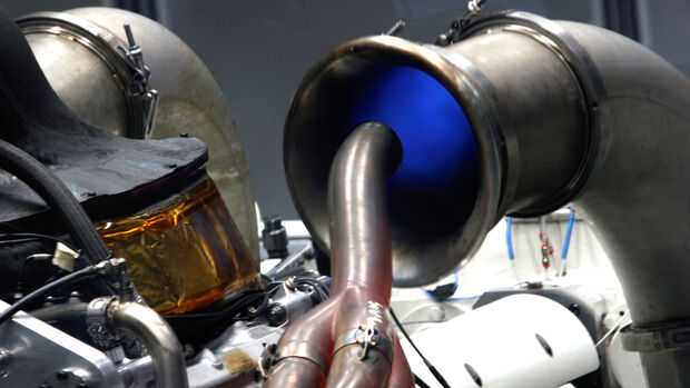 Mercedes F1 engine test bench