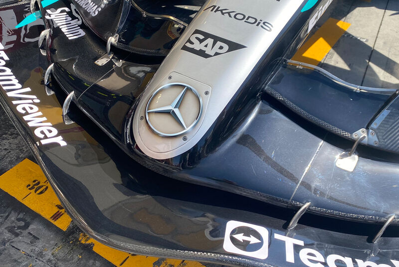 Mercedes - F1-Technik - Nasen - 2024