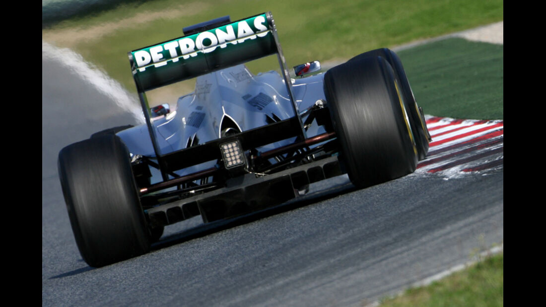 Mercedes F1 Test 2011