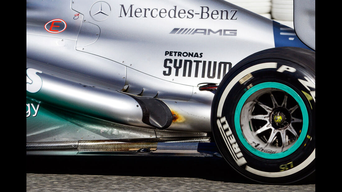 Mercedes F1 Test Jerez 2013 Highlights