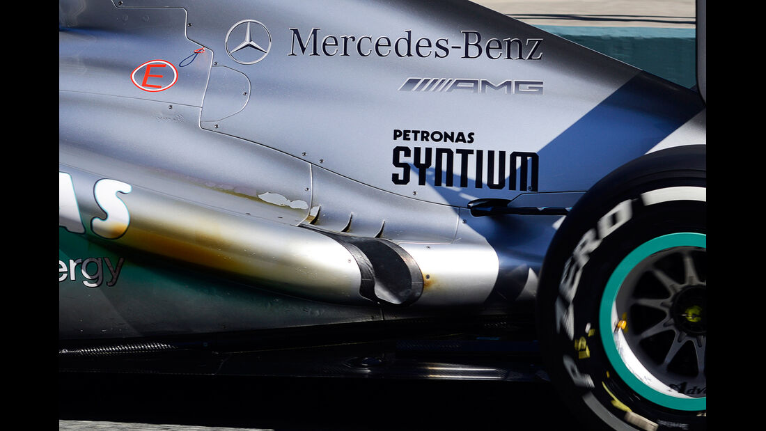 Mercedes F1 Test Jerez 2013 Highlights