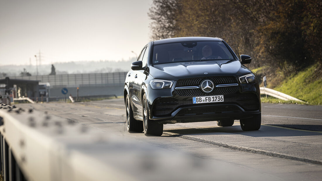 Mercedes Fahrverhaltensentwicklung, Teststrecke