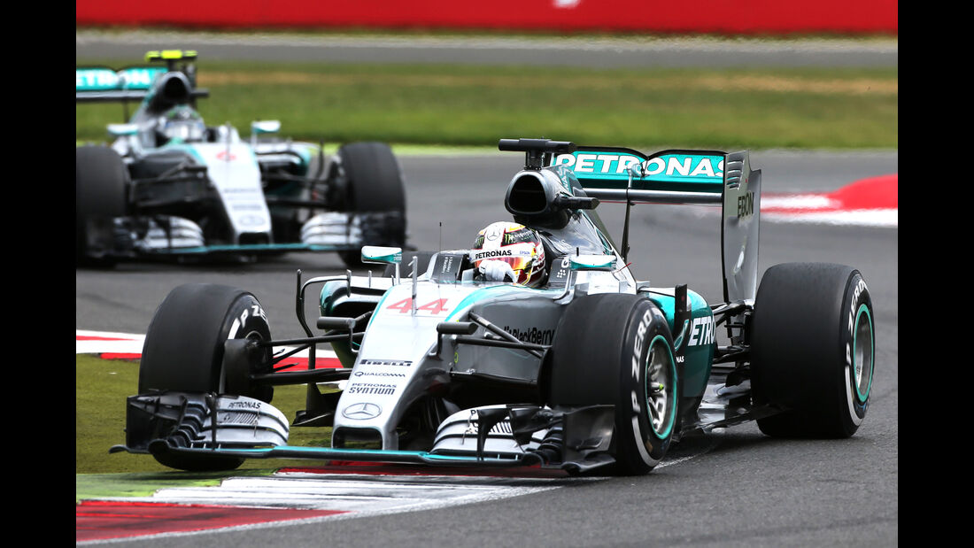 Mercedes - Fahrwerk - GP England 2015