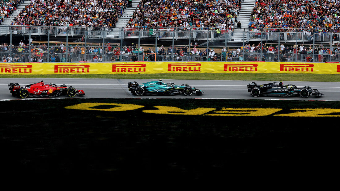 Mercedes, Ferrari & Aston Martin - GP Kanada 2023