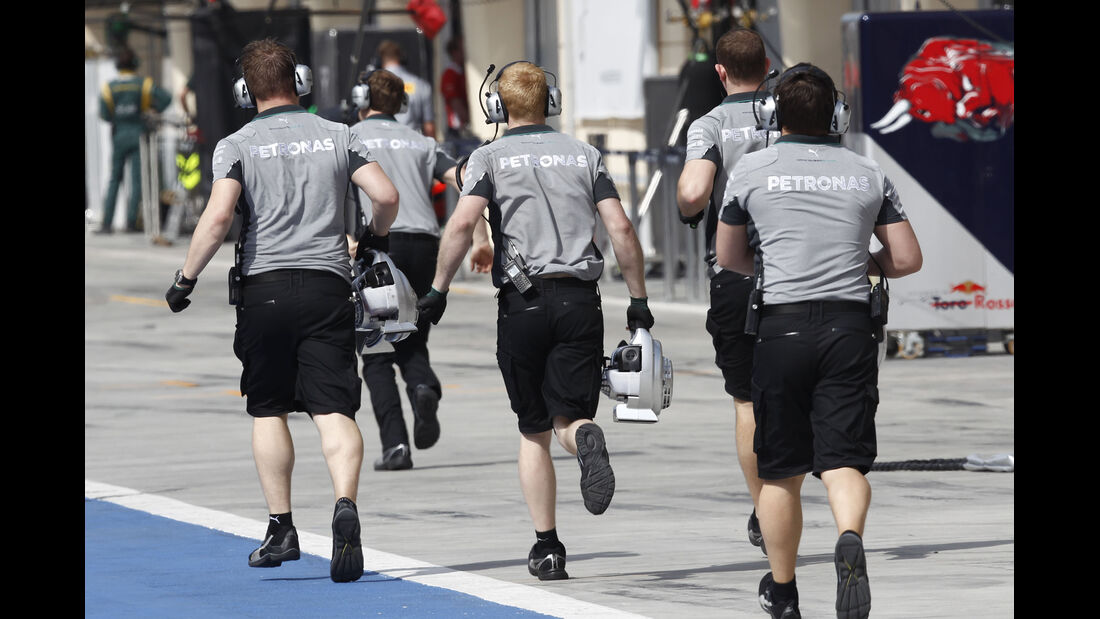 Mercedes - Formel 1 - Bahrain-Test 2014