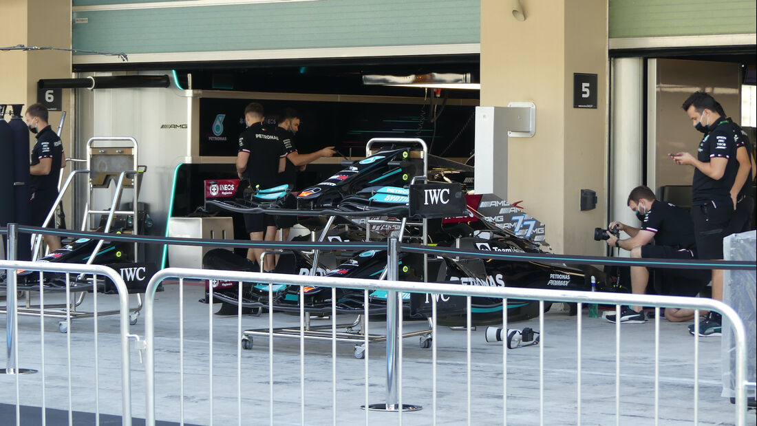 Mercedes - Formel 1 - GP Abu Dhabi - 9. Dezember 2021
