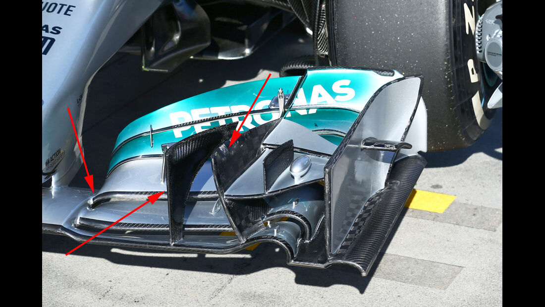 Mercedes - Formel 1 - GP Australien 2014 - Technik