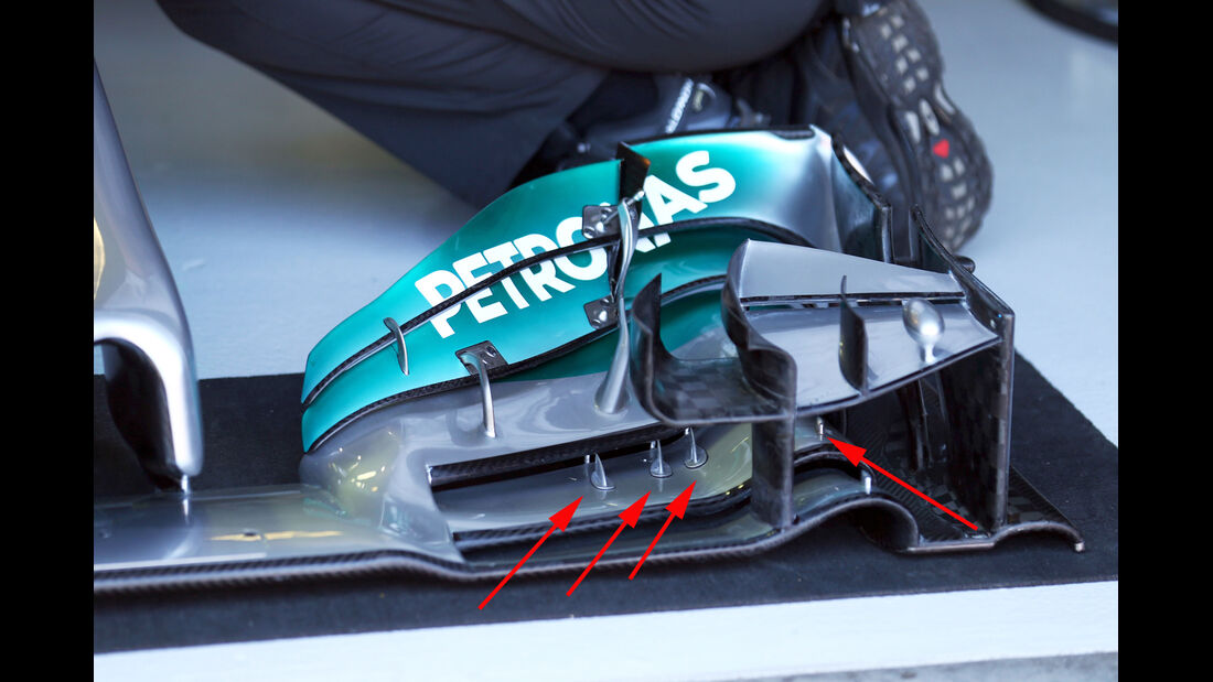 Mercedes - Formel 1 - GP Australien 2014 - Technik