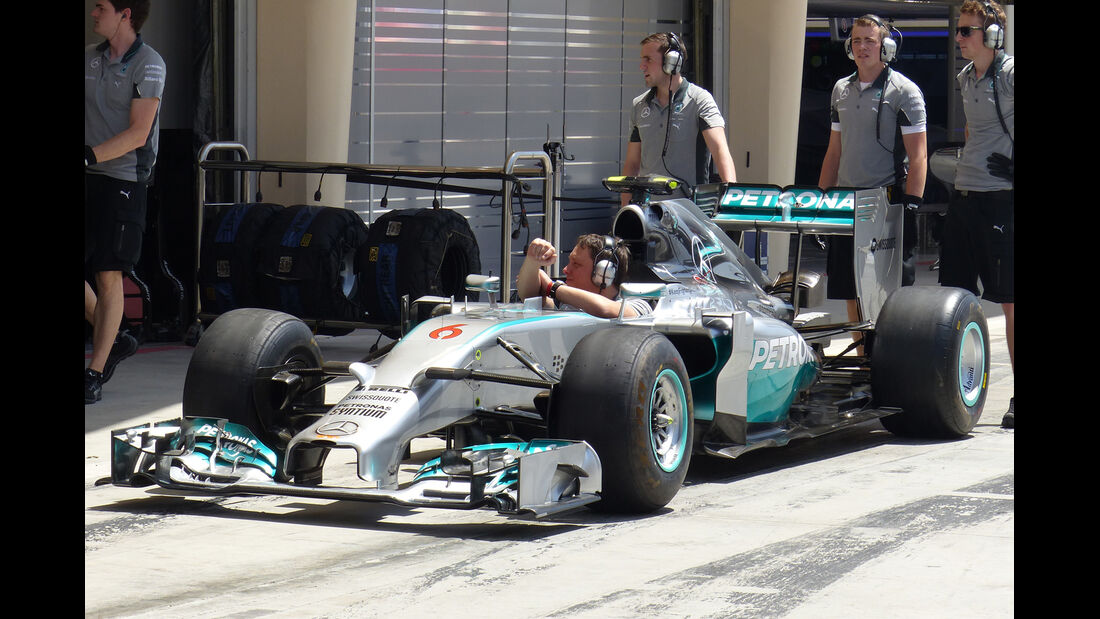Mercedes - Formel 1 - GP Bahrain - Sakhir - 5. April 2014