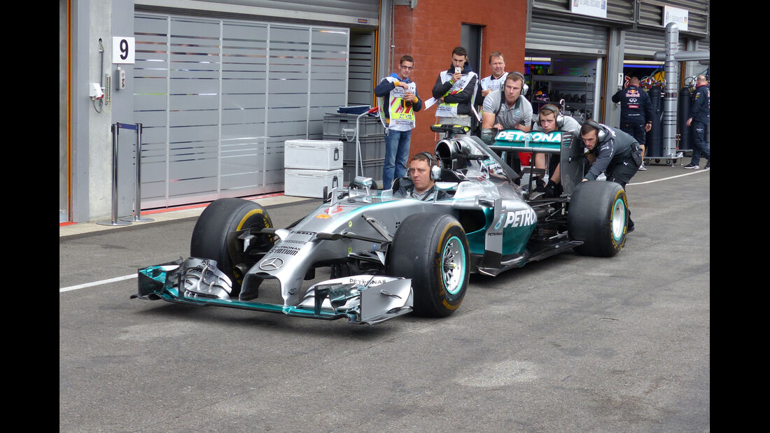 Mercedes - Formel 1 - GP Belgien - Spa-Francorchamps - 21. August 2014