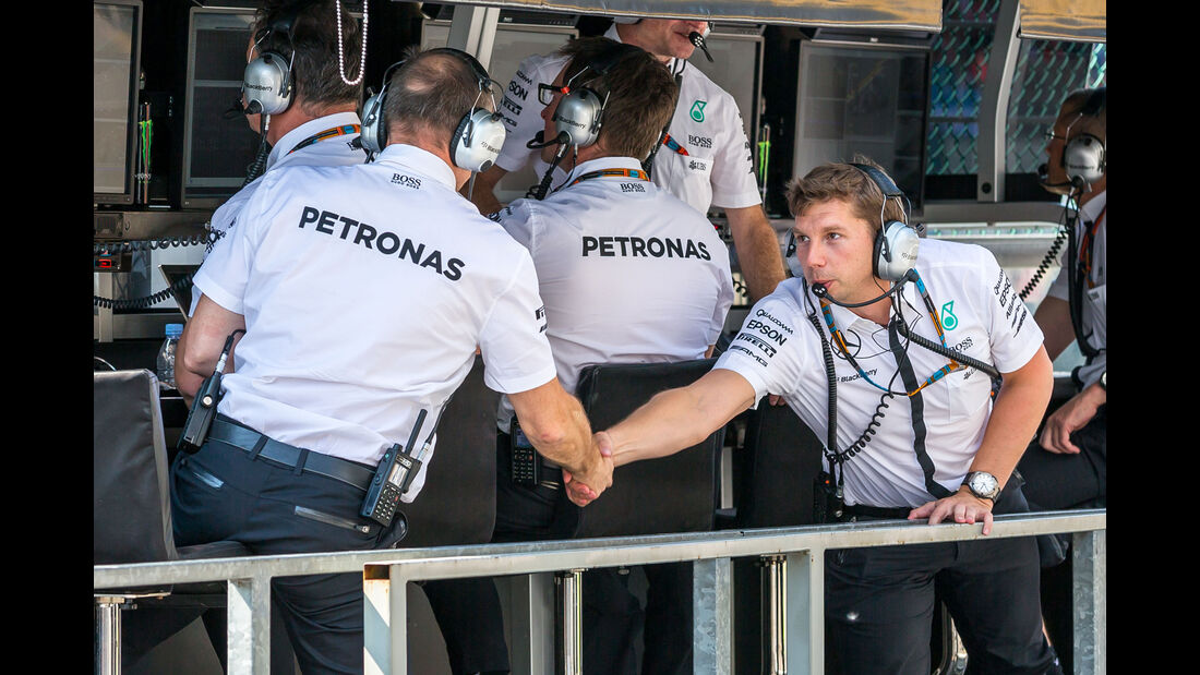 Mercedes - Formel 1 - GP Belgien - Spa-Francorchamps - 22. August 2015