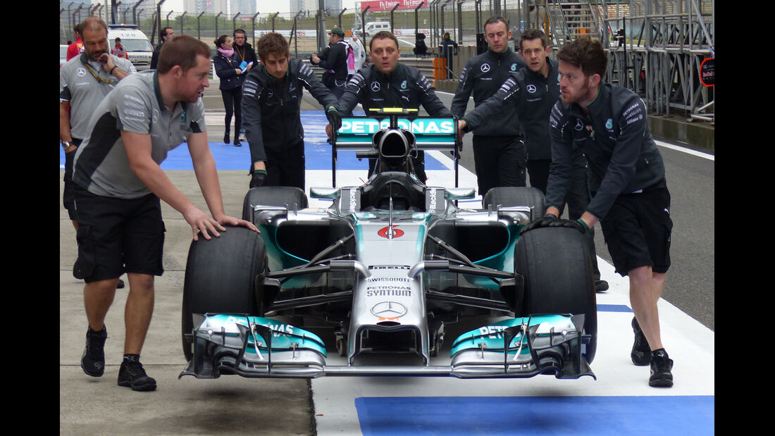 Mercedes - Formel 1 - GP China - Shanghai - 19. April 2014