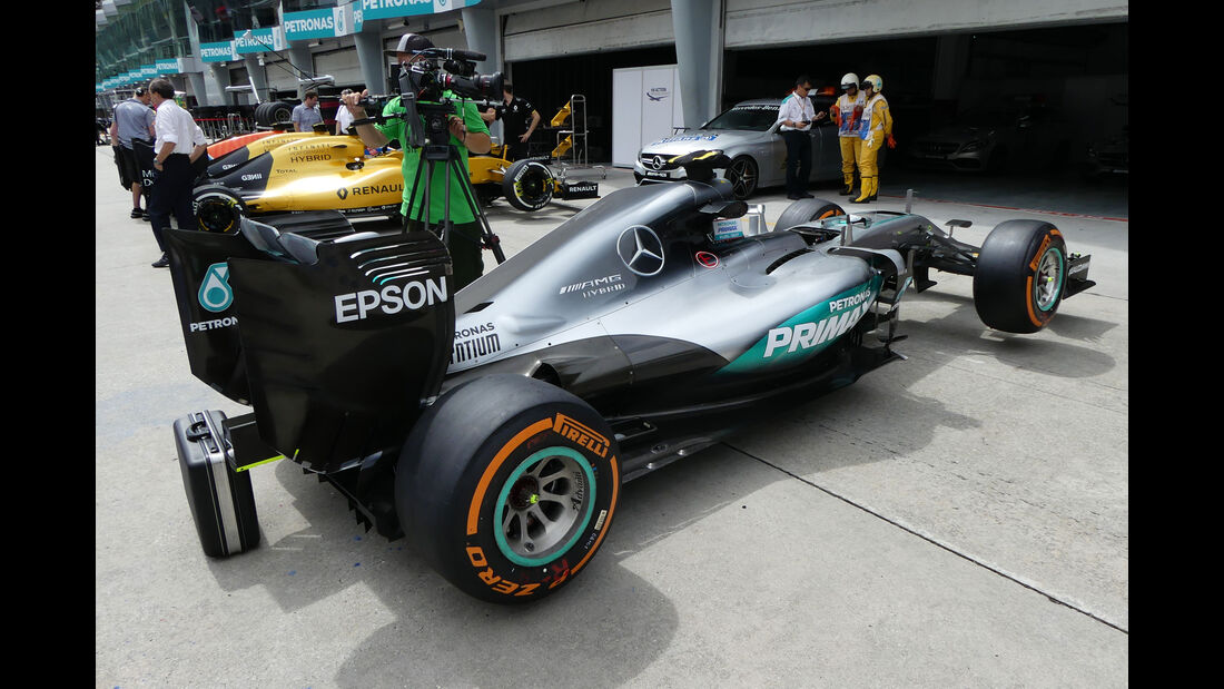 Mercedes - Formel 1 - GP Malaysia - Donnerstag - 29.9.2016