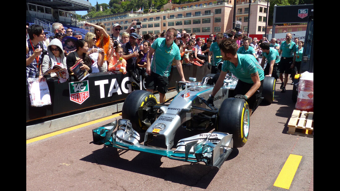 Mercedes - Formel 1 - GP Monaco - 23. Mai 2014