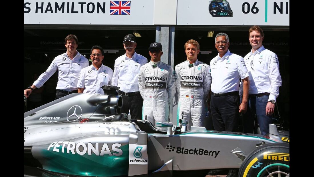 Mercedes - Formel 1 - GP Monaco - 24. Mai 2014