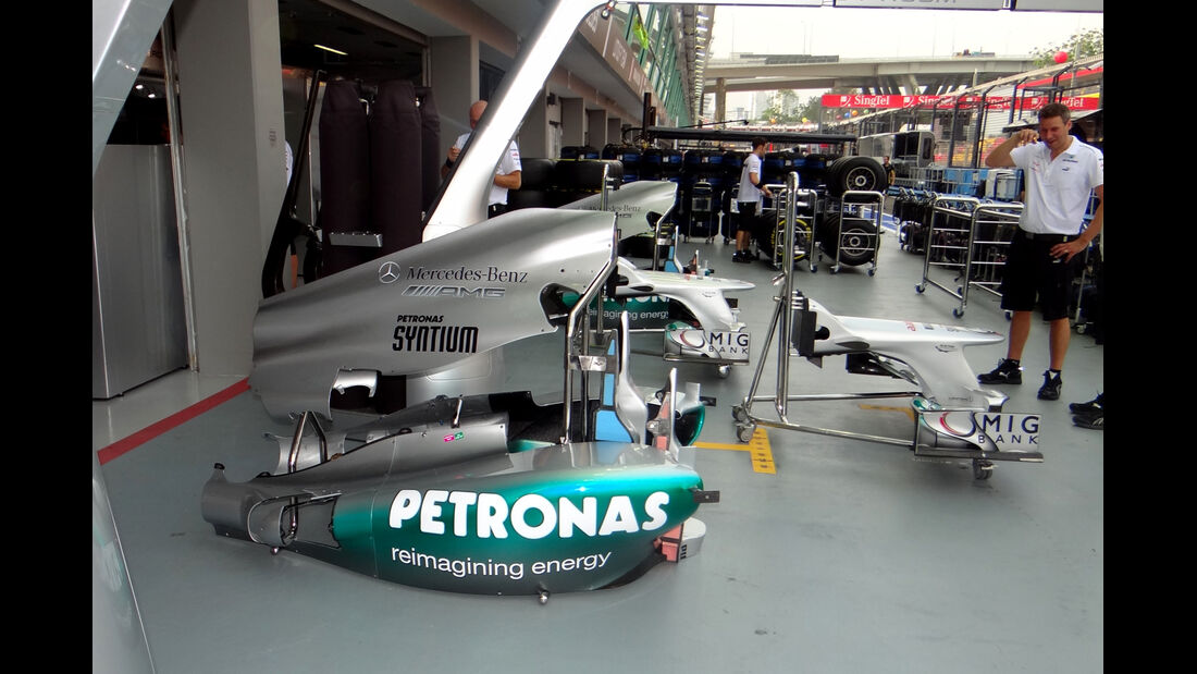 Mercedes - Formel 1 - GP Singapur - 20. September 2012