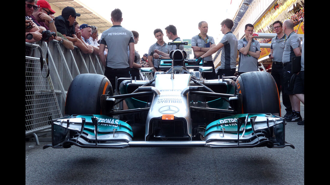 Mercedes - Formel 1 - GP Spanien - Barcelona - 8. Mai 2014