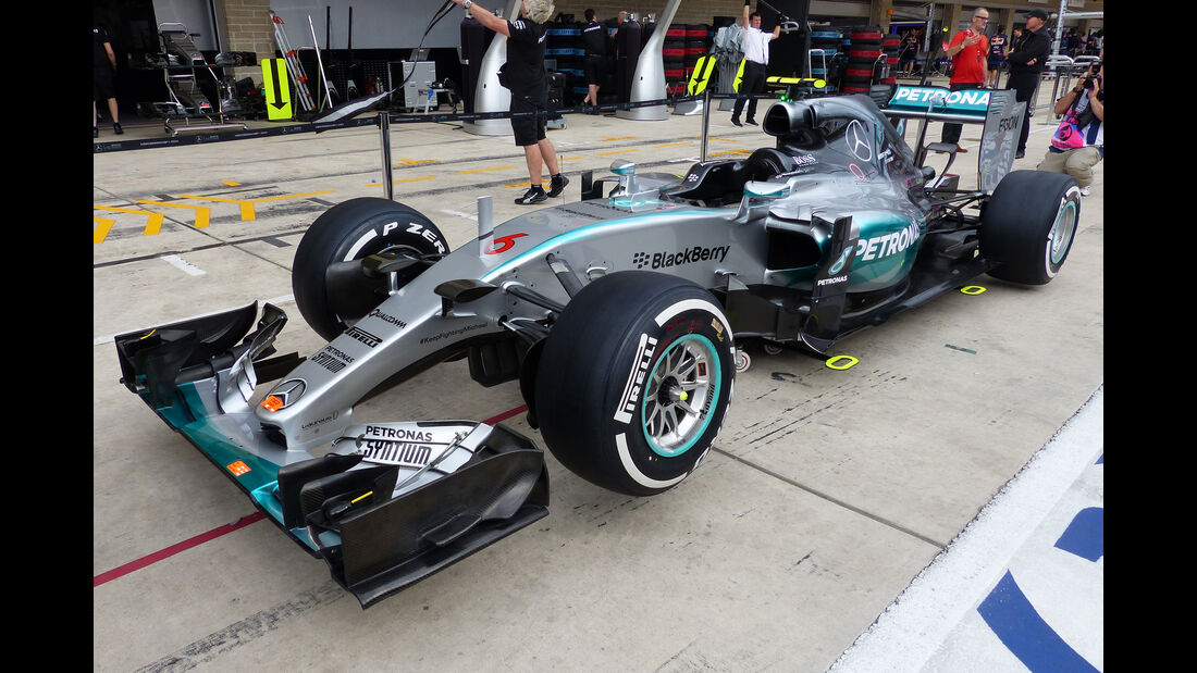 Mercedes - Formel 1 - GP USA - Austin - 22. Oktober 2015