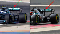 Mercedes - Formel 1 - Technik - GP Australien / GP Bahrain 2019