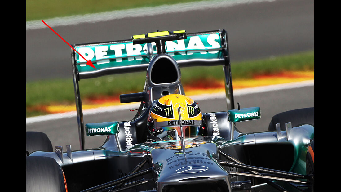 Mercedes - Formel 1-Technik - GP Belgien 2013