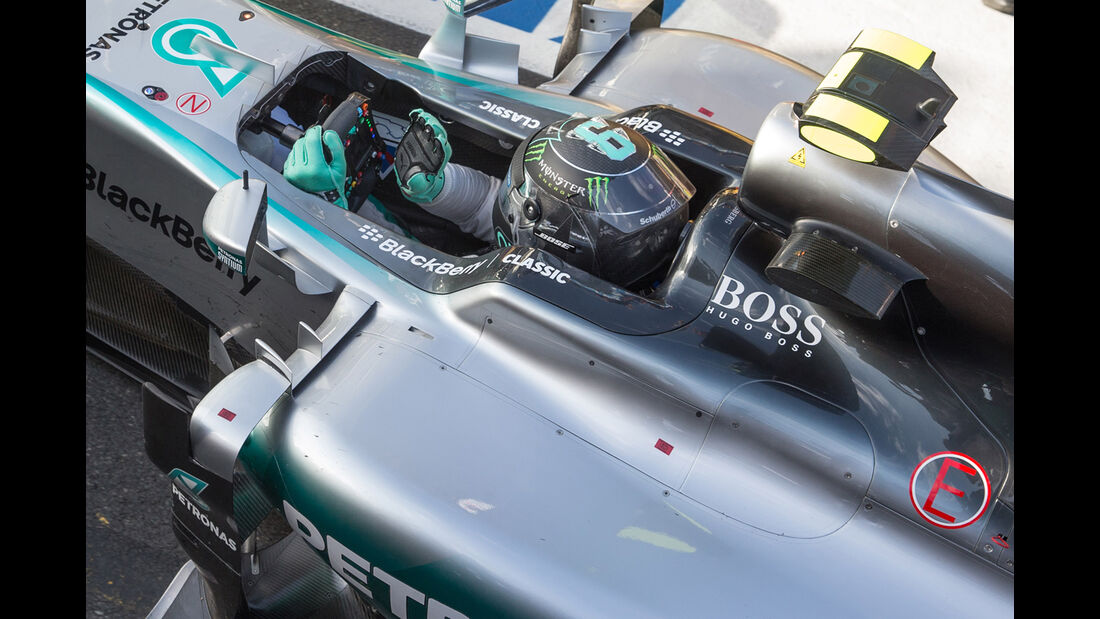 Mercedes - Formel 1-Technik - GP Malaysia 2015