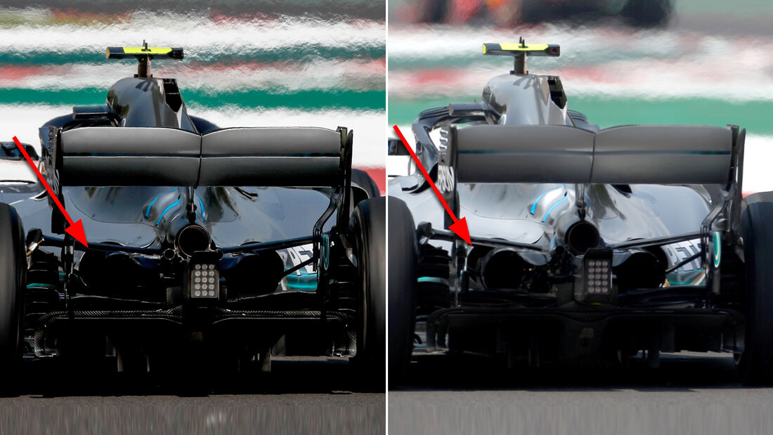 Mercedes - Formel 1 - Technik - GP Mexiko 2018