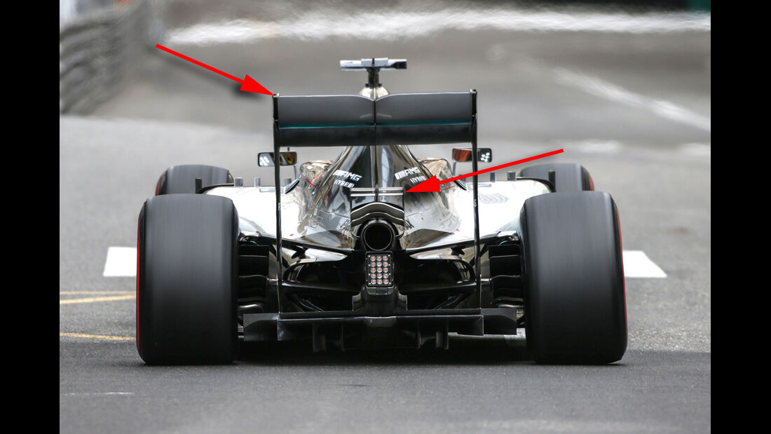 Mercedes - Formel 1 - Technik - GP Monaco 2015