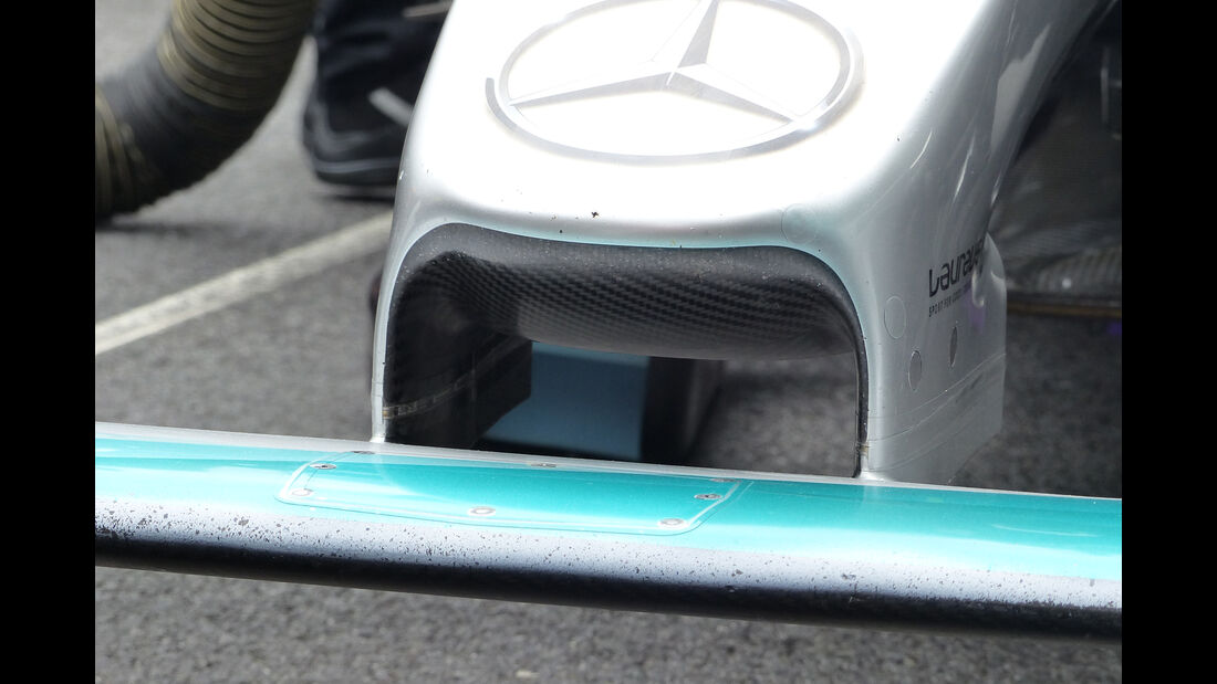 Mercedes - Formel 1-Technik - GP Österreich 2015