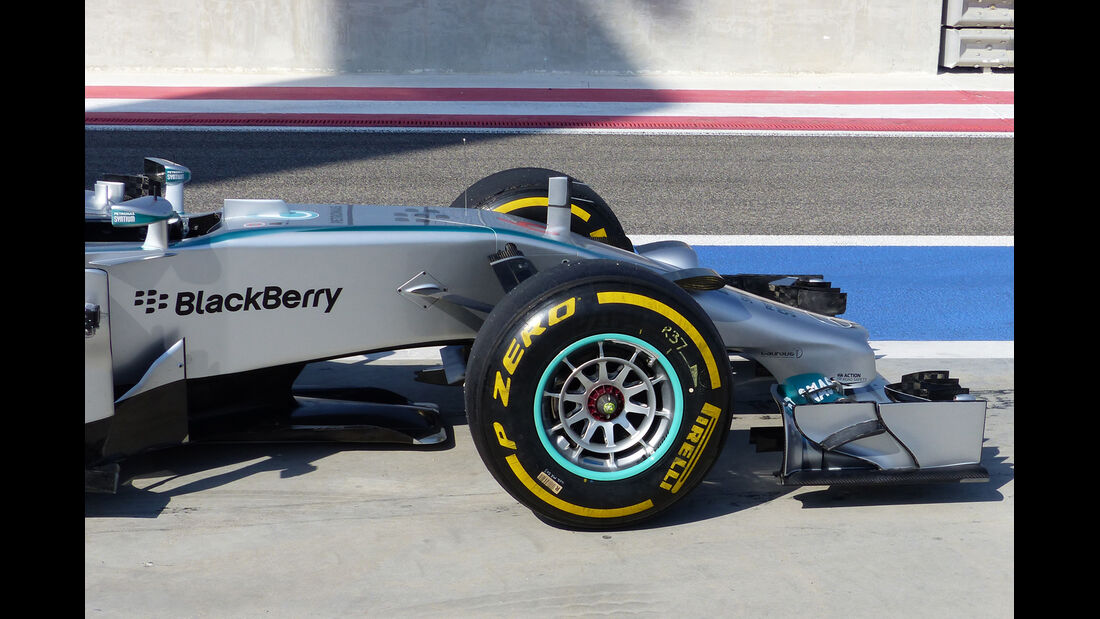 Mercedes - Formel 1 - Test - Bahrain - 22. Februar 2014