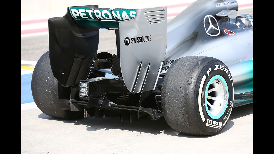 Mercedes - Formel 1 - Test - Bahrain - 27. Februar 2014