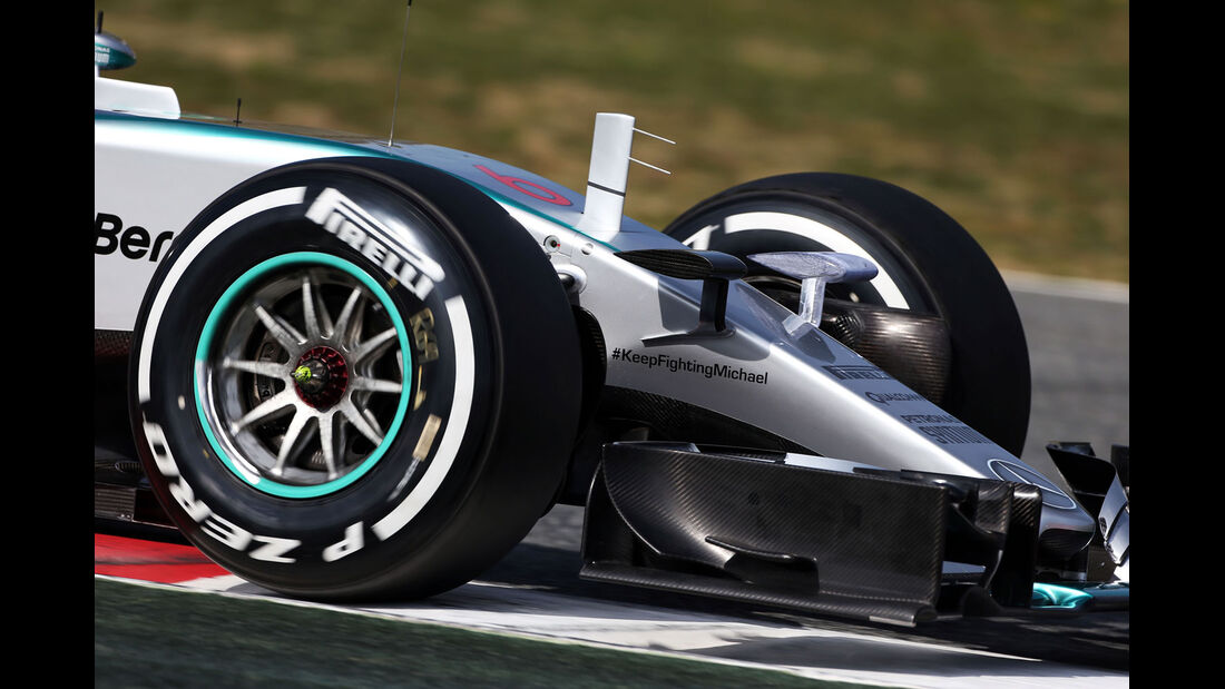 Mercedes - Formel 1-Test - Barcelona - 1. März 2015
