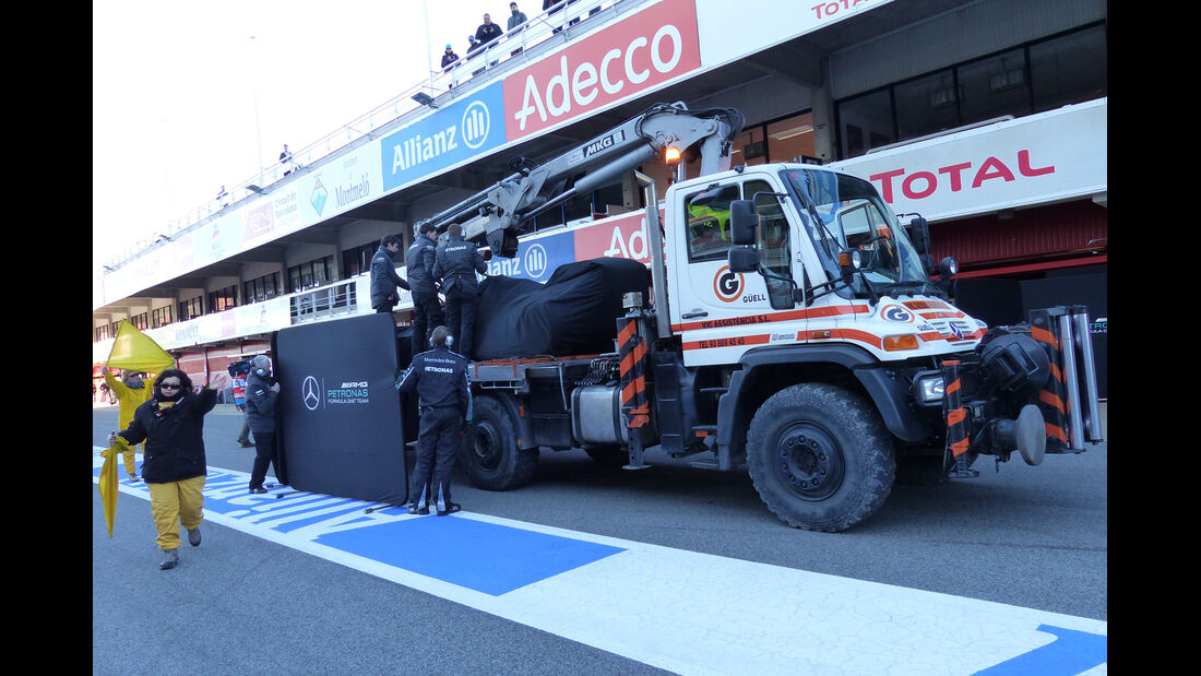 Mercedes - Formel 1-Test - Barcelona - 22. Februar 2015