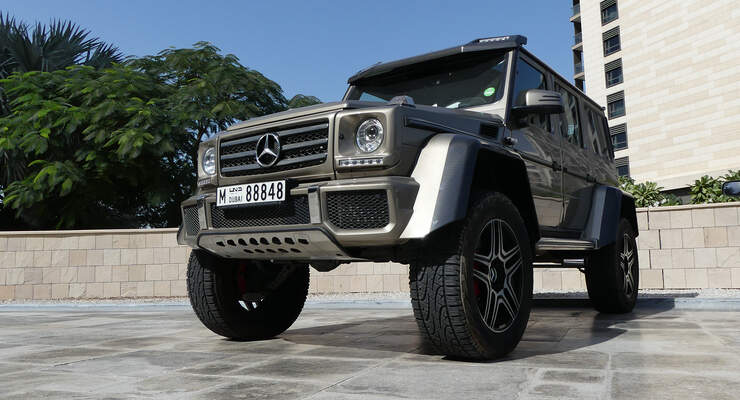 Mercedes G 500 4x4 - Carspotting - GP Abu Dhabi 2016