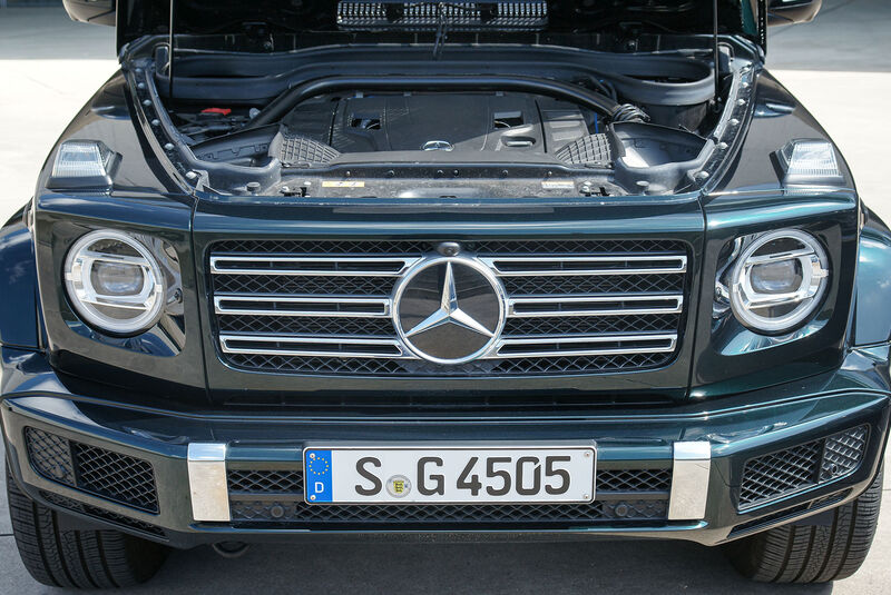 Mercedes G 500 W463 (2023) G-Klasse 5.0 V8 M176 Motor