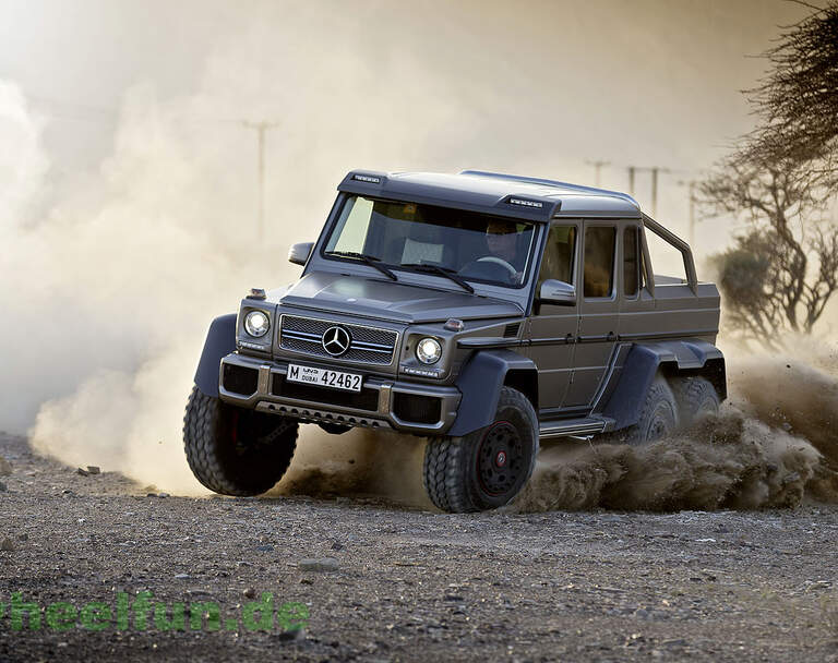 Mercedes G 63 Amg 6x6 Das Monster Im Detail Auto Motor