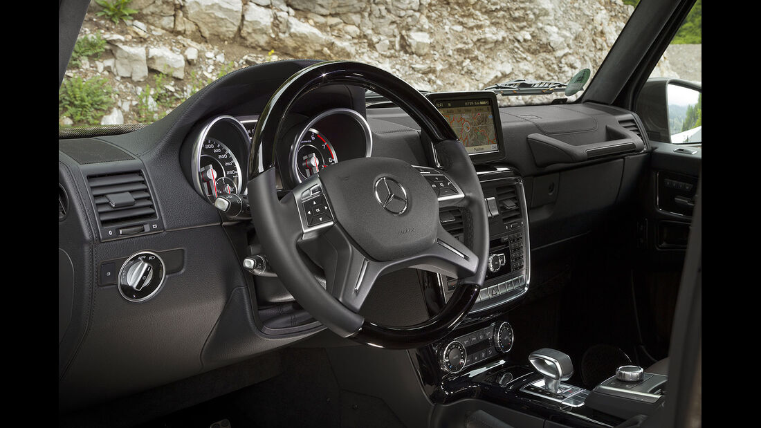 Mercedes G 63 AMG Fahrbericht 2012