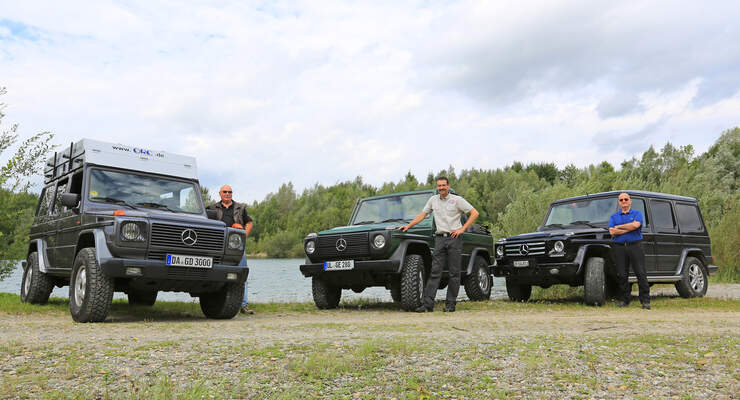 Mercedes G-Klasse, Modellvarianten